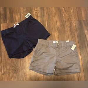 Old Navy Women's Shorts - Navy and Gray NWT